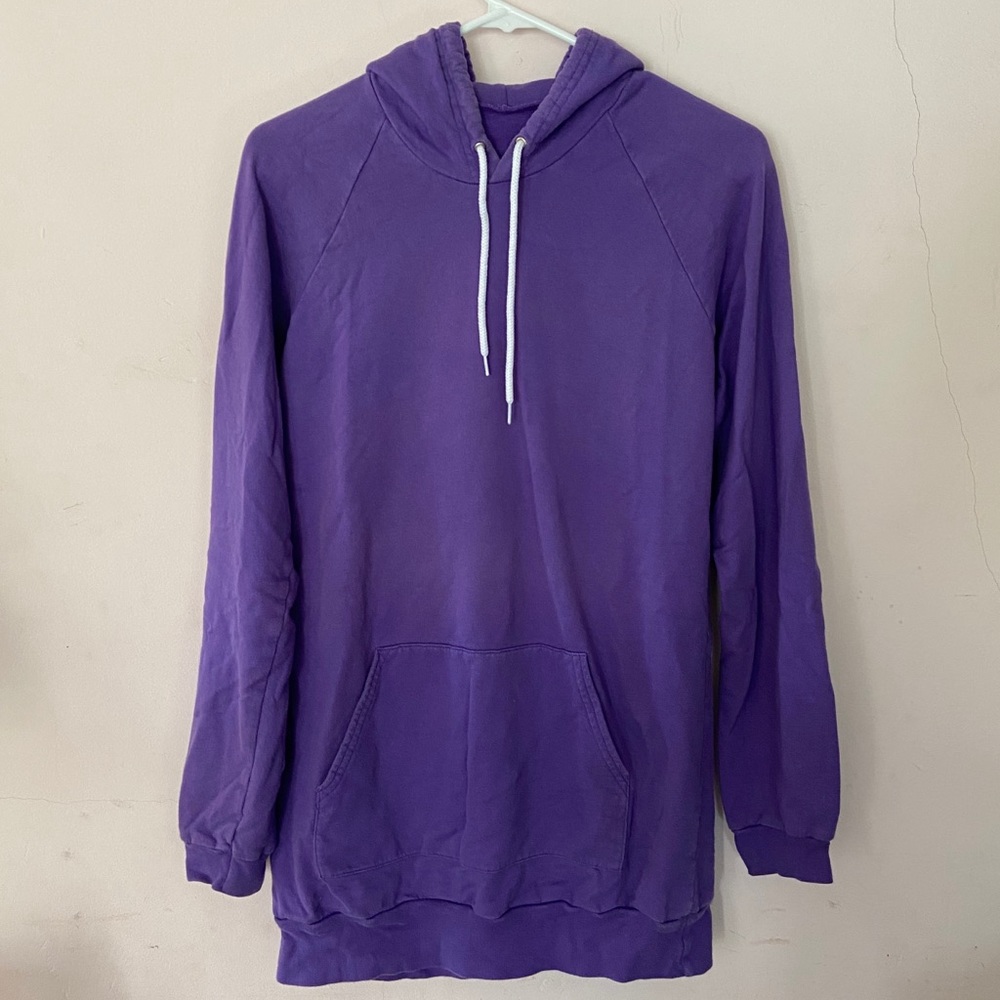 Purple American Apparel Sweatshirt
